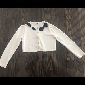 Janie & Jack Cropped Cardigan